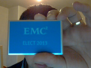 This is my EMC Elect card
